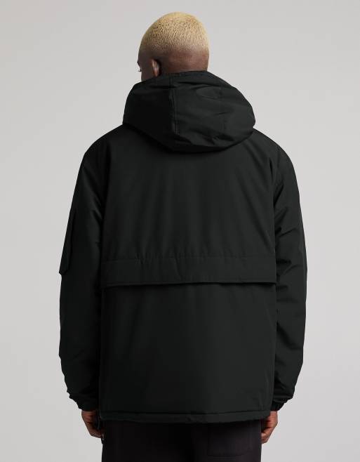 Bershka - Windjack in zwart, 3 van 4