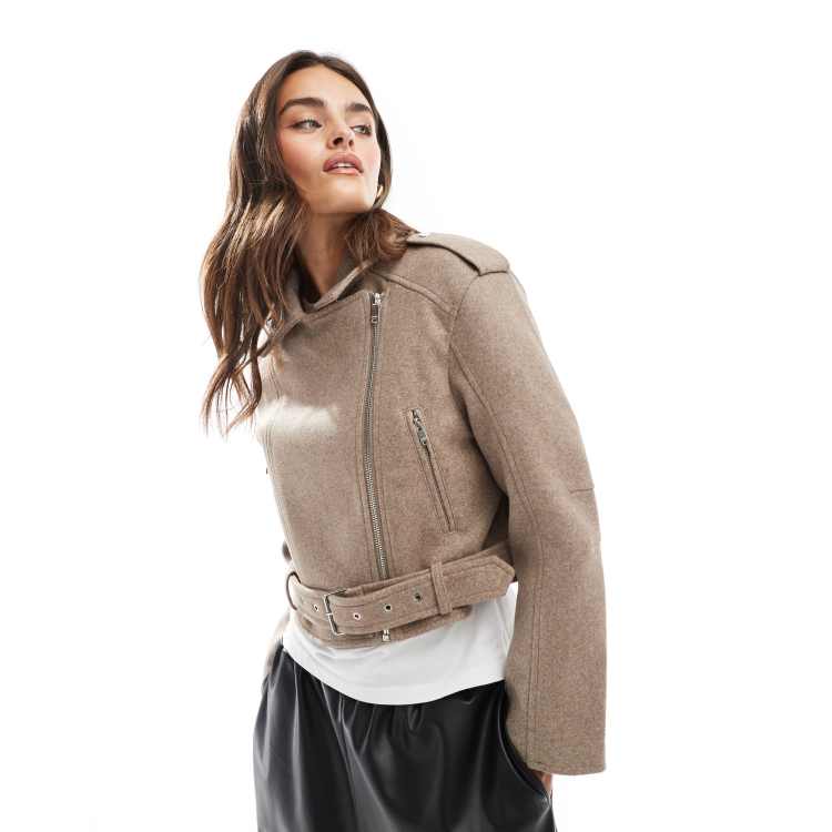Bershka suede jacket shop
