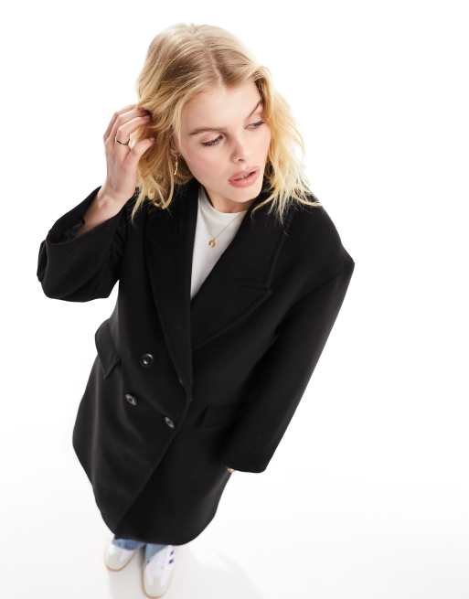 Bershka clearance wool coat