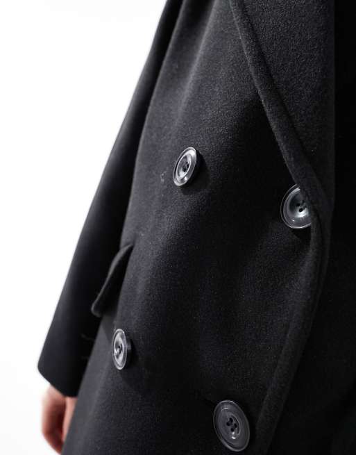 Bershka hot sale wool coat