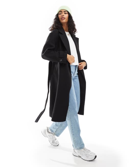 Bershka wool coat shop