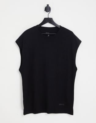 Bershka worker oversized vest in black | ASOS