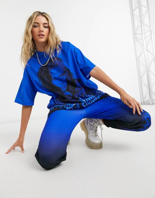 Maglia di billie eilish on sale bershka