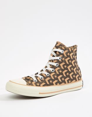 Bershka x Converse Letter Hi-tops | ASOS