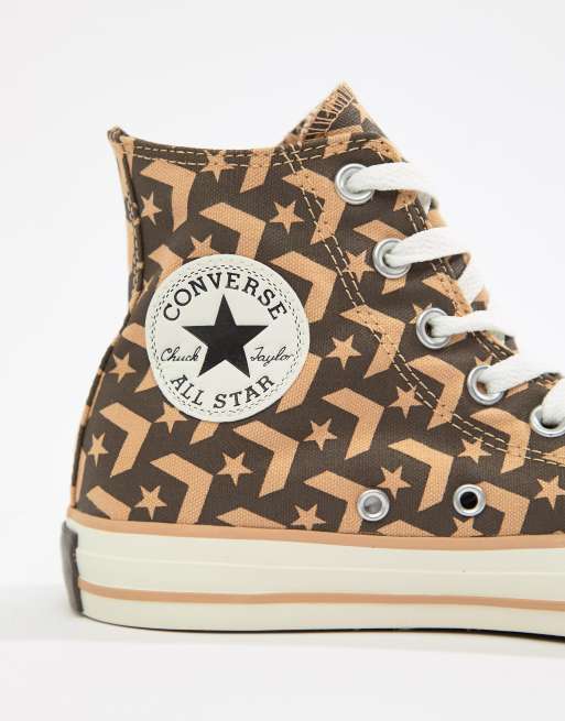 Bershka x Converse Letter Hi tops