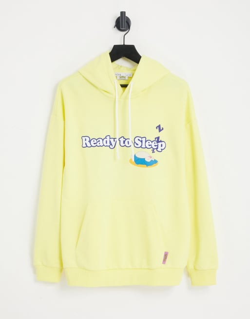 Bershka x Pokemon – Żółta bluza z kapturem i nadrukiem, 2 z 4
