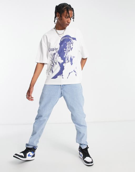 Tupac t shirt outlet asos