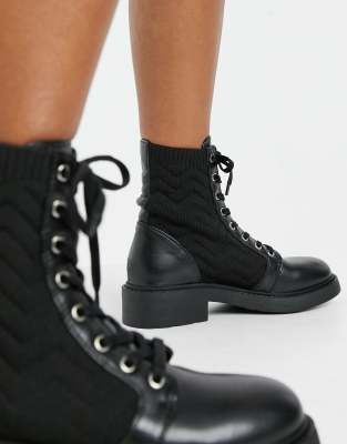 bershka biker boots