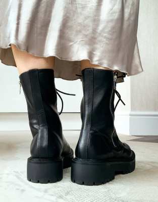 bershka biker boots