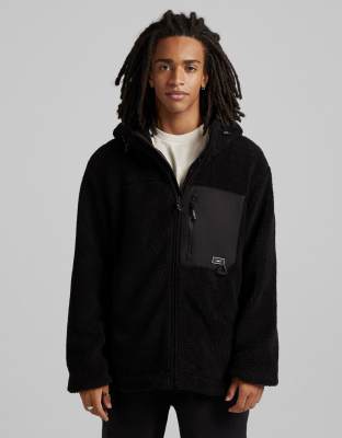 Teddy borg jacket clearance black