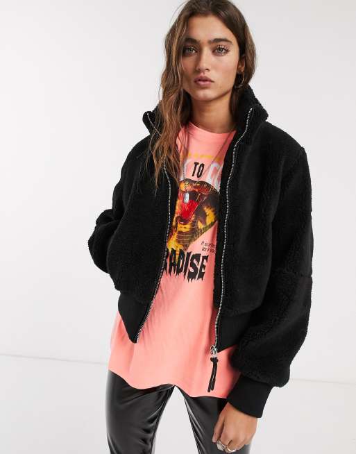 Bershka 2025 fleece jacket