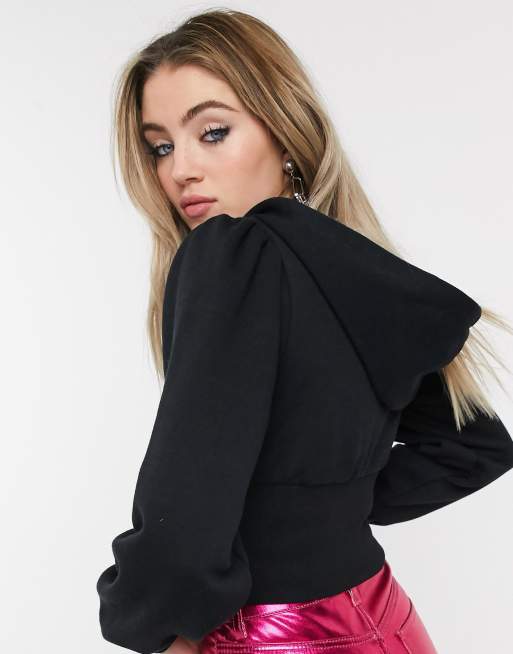 Bershka corset hoodie new arrivals