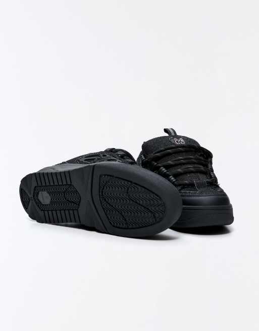 Bershka Zoo York baskets de skate noires, 3 de 5