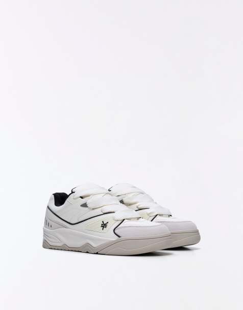 Bershka Zoo york skate sneakers in white - view 1