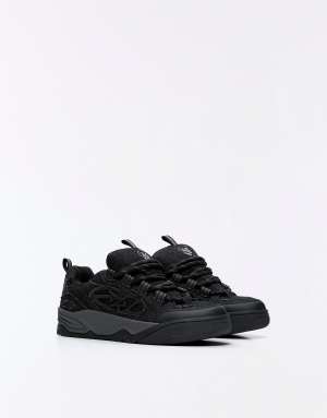Bershka Zoo york skate trainers in black