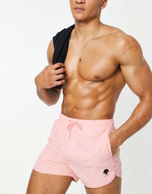 Bershka - Zwemshorts in roze