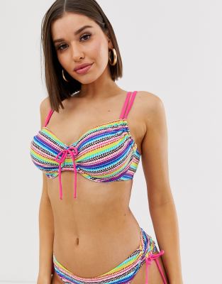 non padded underwire bikini