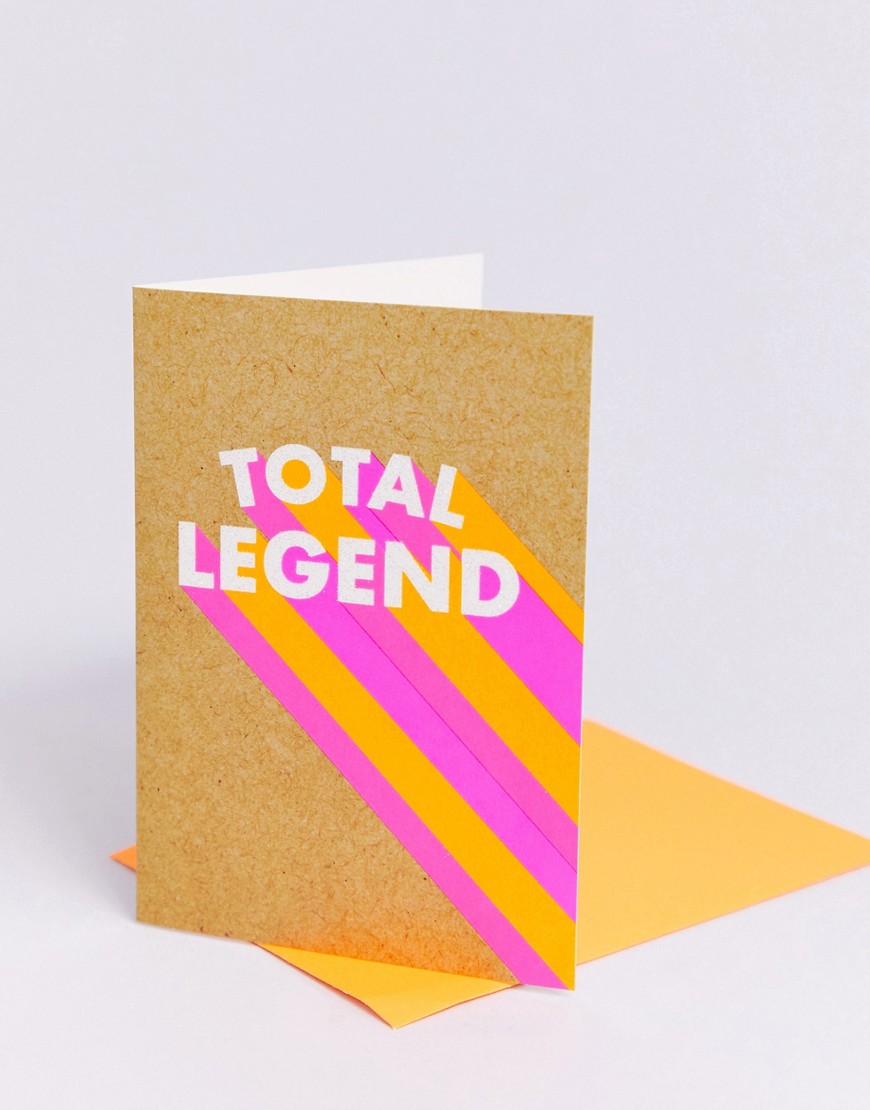 Bettie Confetti total legend card-Multi