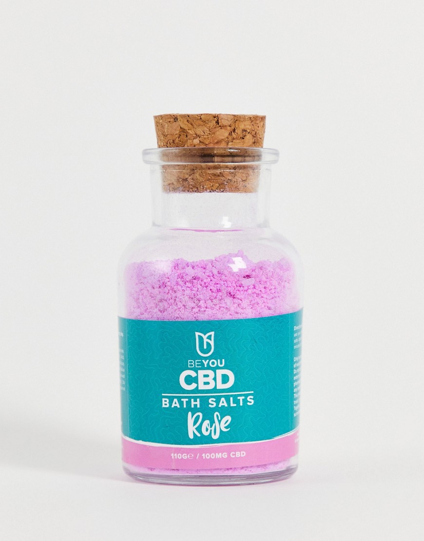 BEYOU CBD Bath Salts Rose-No color