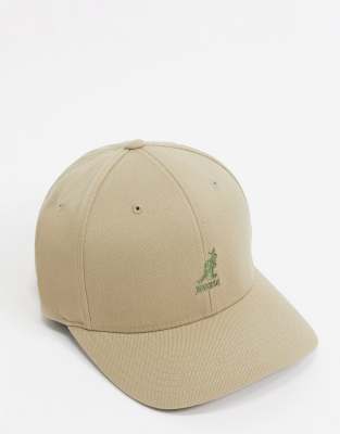Бежевая бейсболка Kangol Wool Flexfit-Neutral