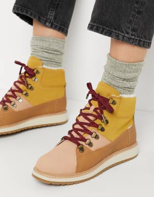 Обувь Бежевые походные ботинки со вставками Toms Mesa-Neutral