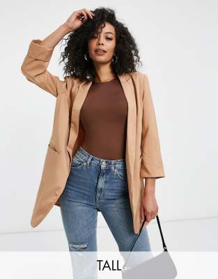 фото Бежевый строгий блейзер missguided tall