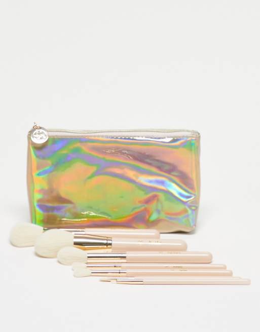 BH Los Angeles - Lot de pinceaux de voyage visage et yeux avec trousse