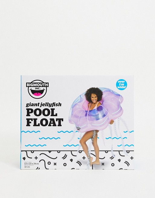 Big Mouth jellyfish pool float in purple