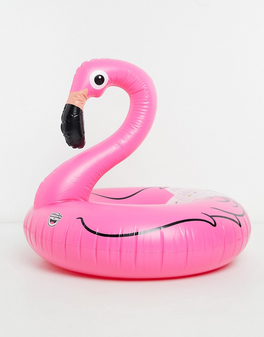 Big Mouth - Oppustelig flamingo badering-Pink