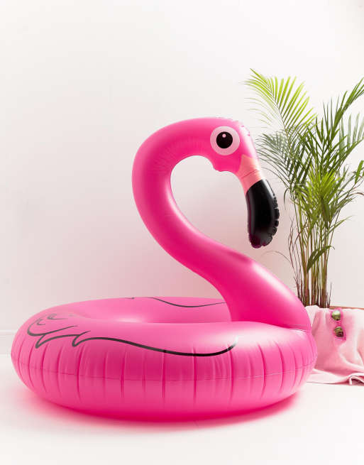 Big Mouth Pink Flamingo Pool Float Inflatable | ASOS