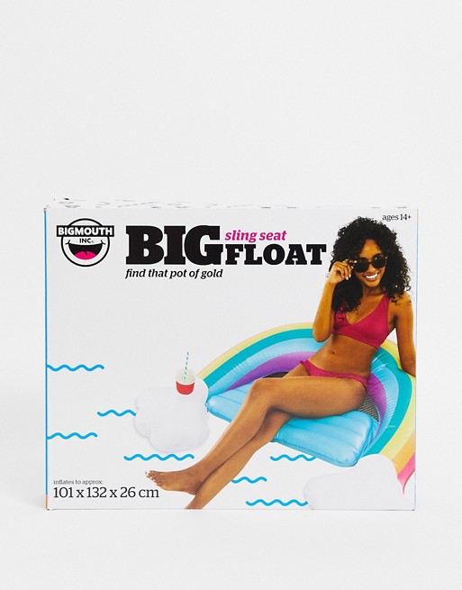 Big Mouth rainbow chair pool inflatable