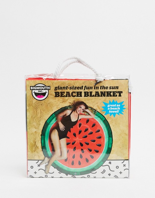 Big Mouth watermelon beach blanket