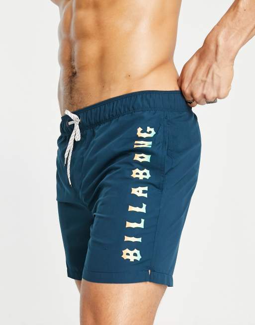 Billabong All Day Heritage Bade Boardshorts in Marineblau ASOS