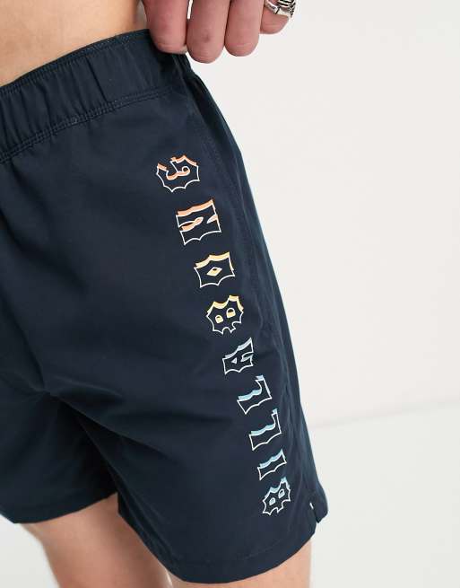 Billabong all day heritage swim shorts in navy | ASOS