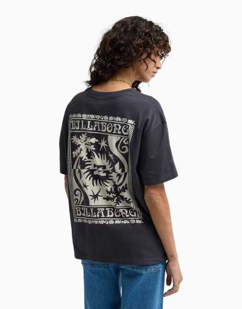 Billabong Always looking short sleeve t-shirt in off black - view 1