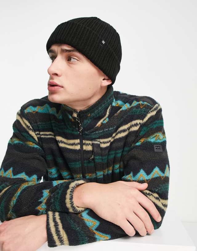 Billabong Arcade beanie in black