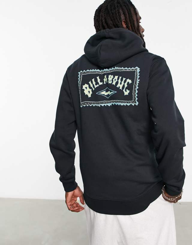 Billabong Arch hoodie in black