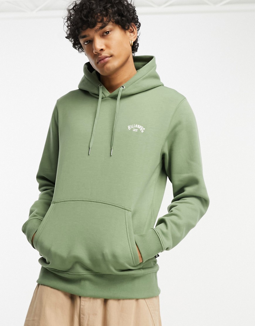 Billabong arch hoodie in khaki-Green