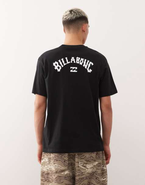 Billabong Arch wave short sleeve t-shirt in black