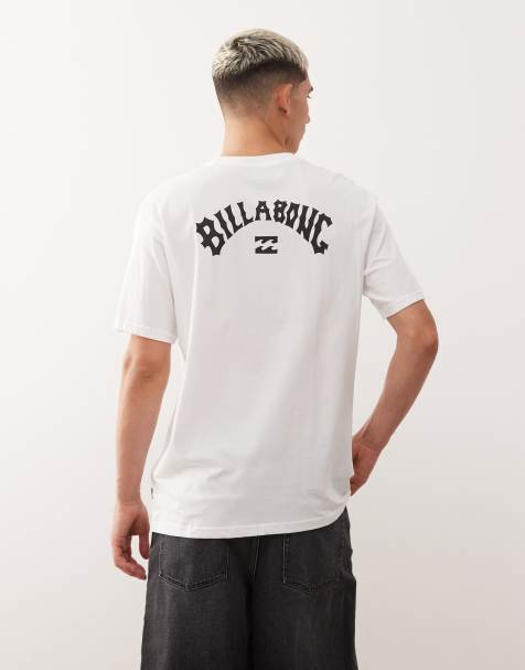 Billabong Arch wave short sleeve t-shirt in white
