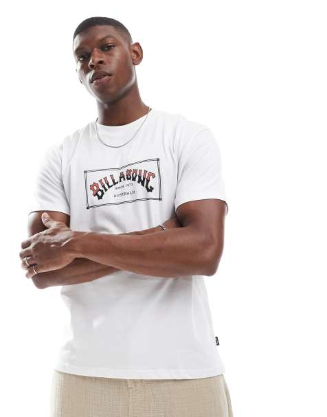 Billabong – Arch – Weißes T-Shirt - view 1