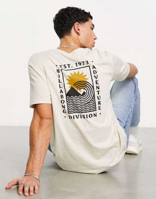 Billabong – Backdrop – T-Shirt in Weiß