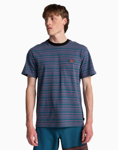 Billabong – Baxter – T-Shirt in echtem Blaugrün - view 1