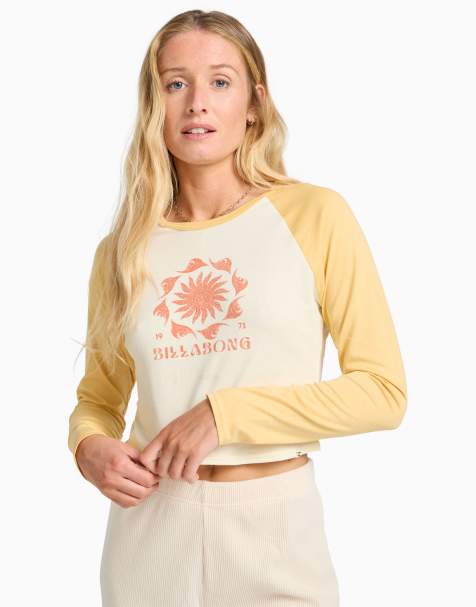 Billabong - Beach Club - T-shirt à manches raglan - Côte d'or - view 1