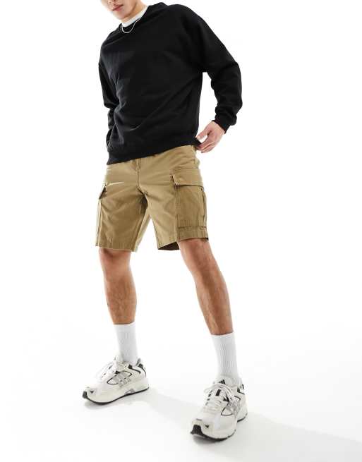 Billabong - Combat-cargoshort in lichtkaki, 2 van 5