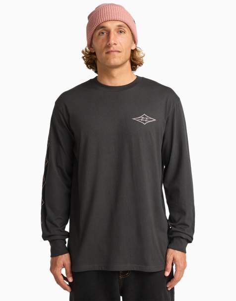 Billabong Crayon wave long sleeve t-shirt in crayon wave ls - view 1