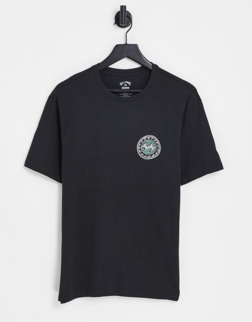 Billabong - Crayon Wave - Sort T-shirt