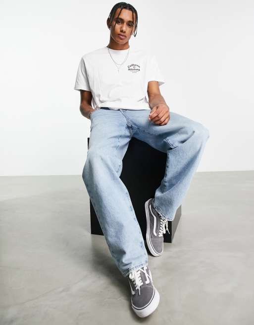Billabong – Cuffy – T-Shirt in Weiß mit Rückenprint, exklusiv bei ASOS, 4 von 4