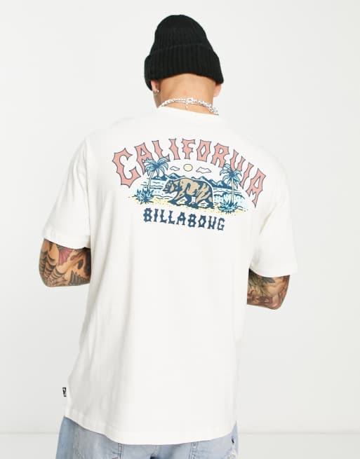 Billabong – Dreamy Places – T-Shirt in Weiß 
