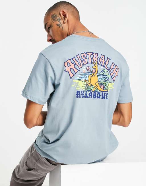 Billabong dreamy pleaces t-shirt in light blue 